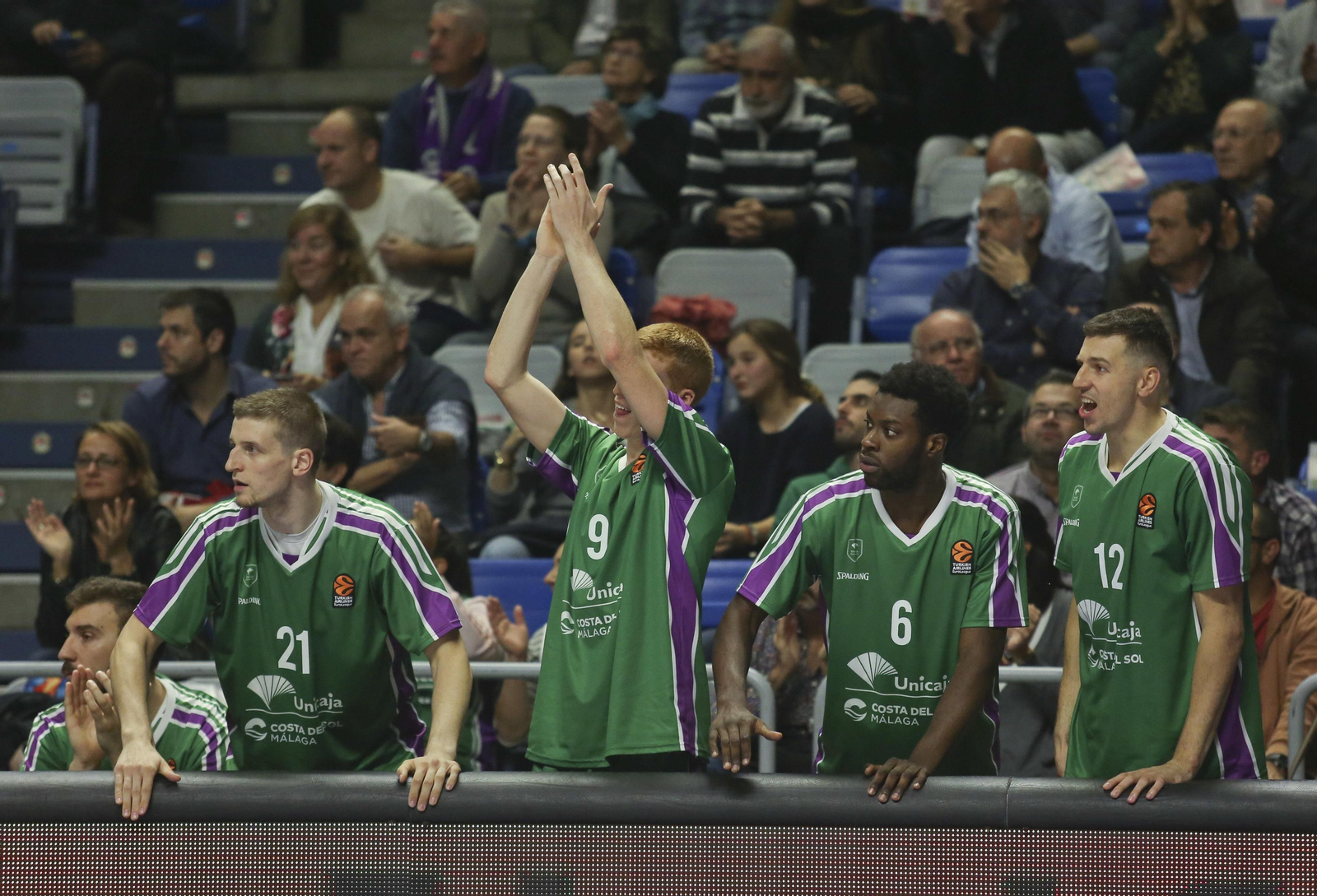 Las imágenes del Unicaja-Zalgiris