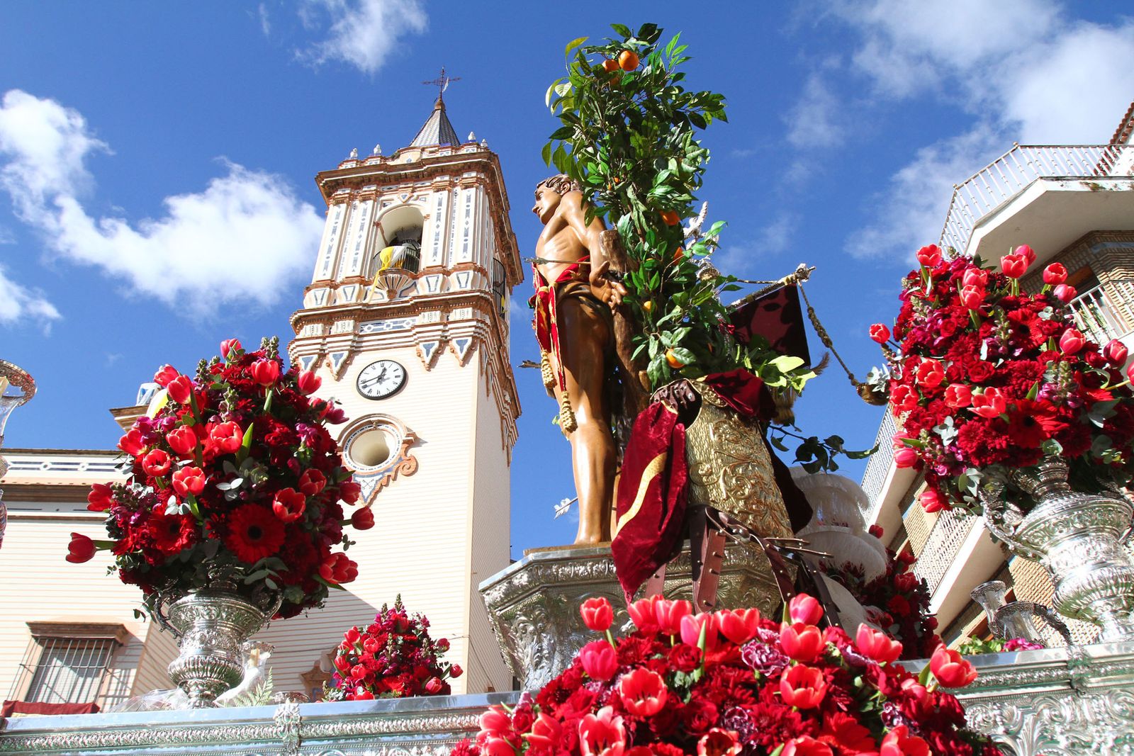 La procesión de San Sebastian en Imágenes.