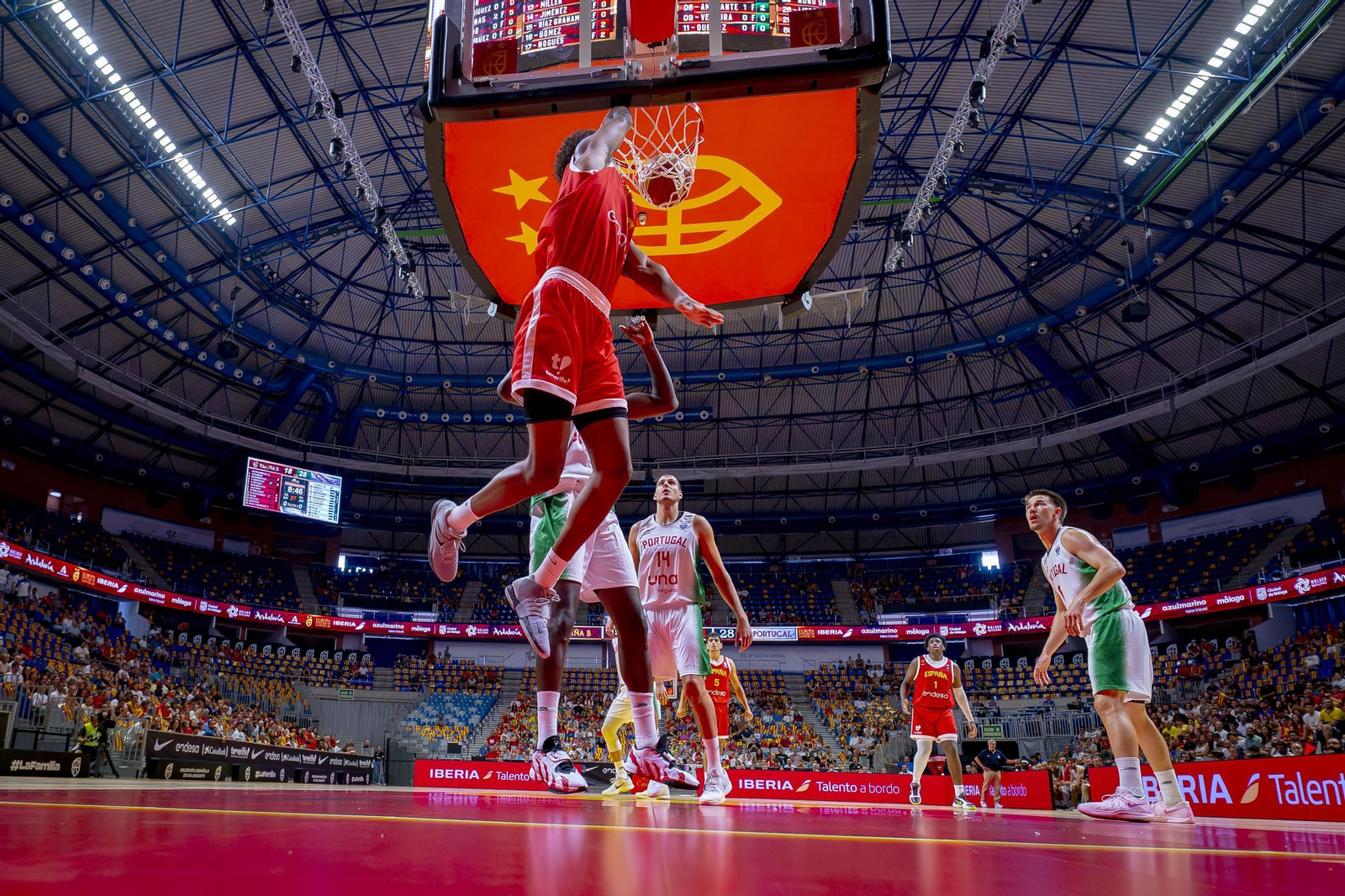 España B - Portugal en Málaga, en fotos