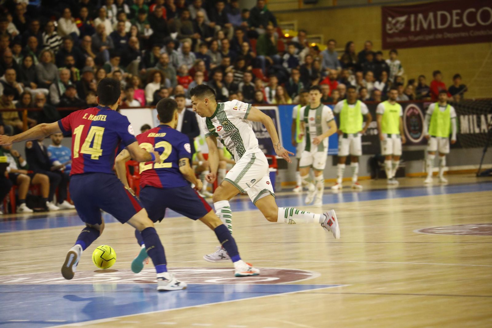 Las mejores fotos del ambiente en Vista Alegre para el Córdoba Futsal - Barça