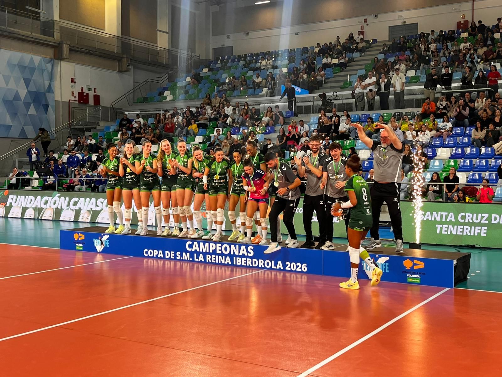 Las fotos del título del Fundación Cajasol Andalucía