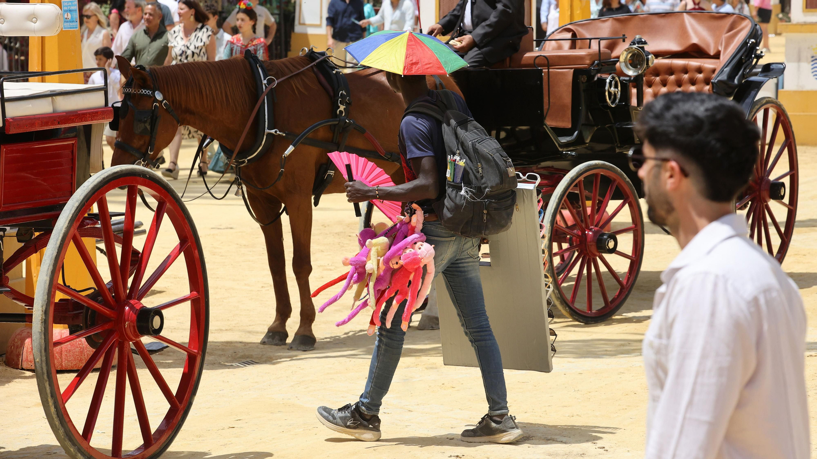 Búscate en las imágenes del lunes de feria en Jerez Búscate en las imágenes del lunes de feria en Jerez