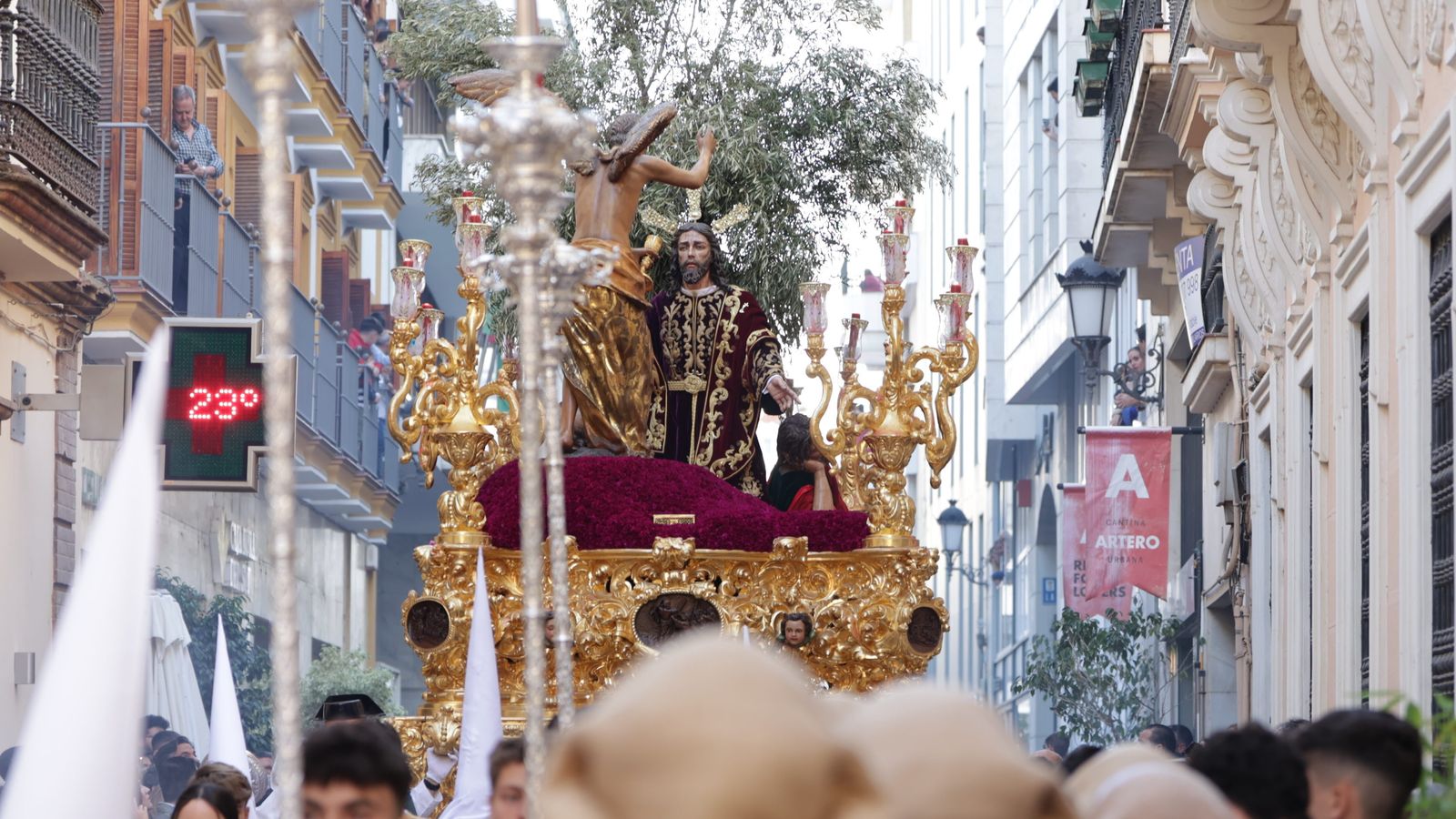 El misterio de Oración en el Huerto.