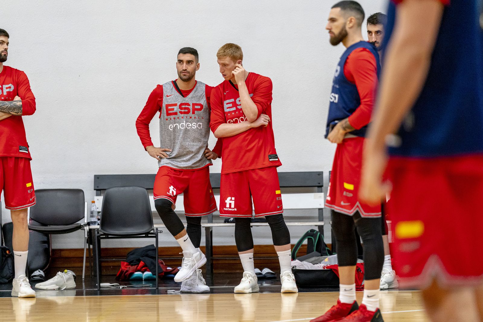 Alberto Díaz, Darío Brizuela y Jonathan Barreiro, a las órdenes de Scariolo en Bolonia