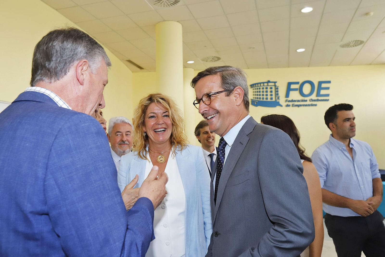 Imágenes de la Presentación de la memoria anual de la Asociación de Industrias Químicas, Básicas y Energéticas de Huelva (Aiqbe)