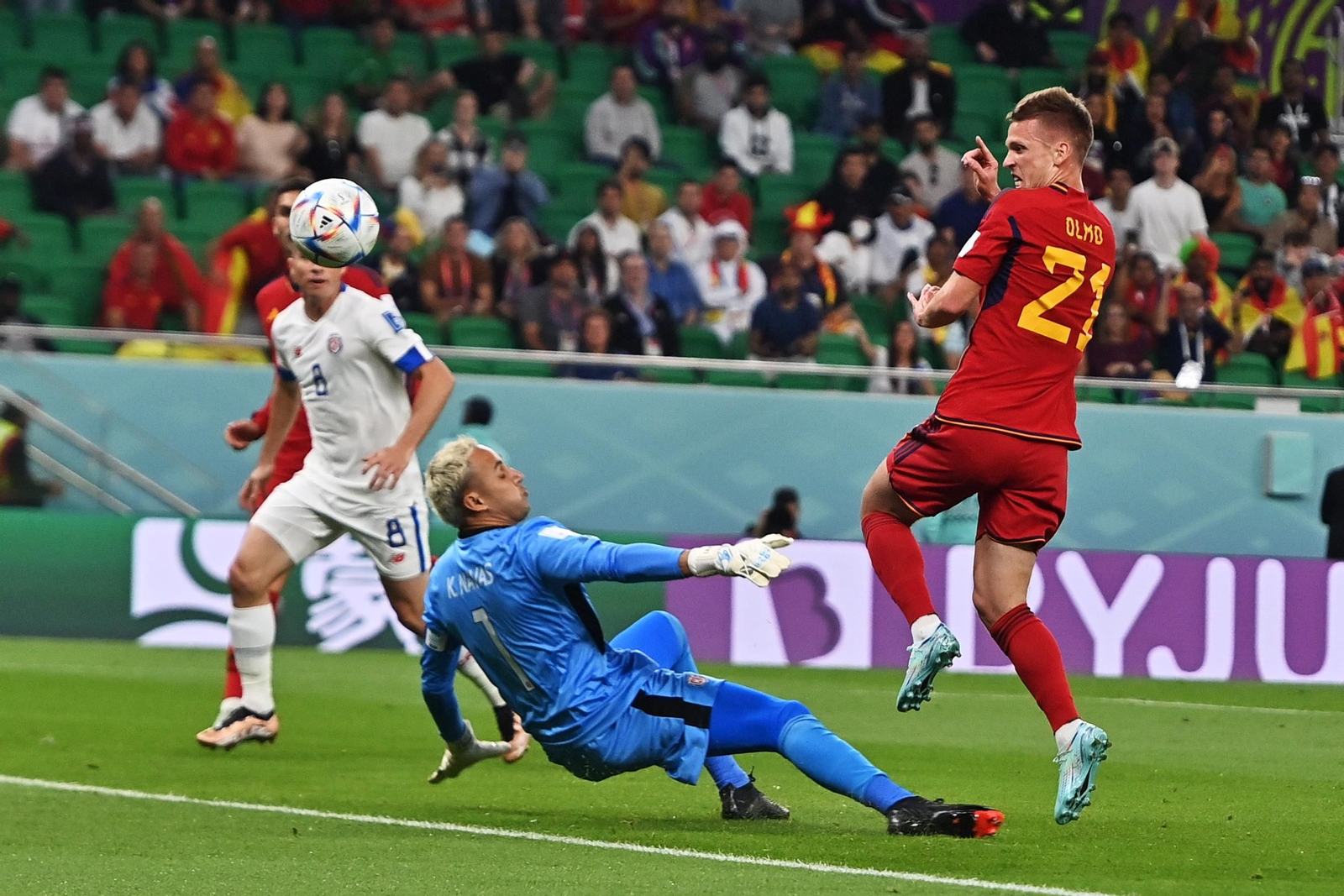 Las imágenes del España - Costa Rica en el Mundial de Qatar