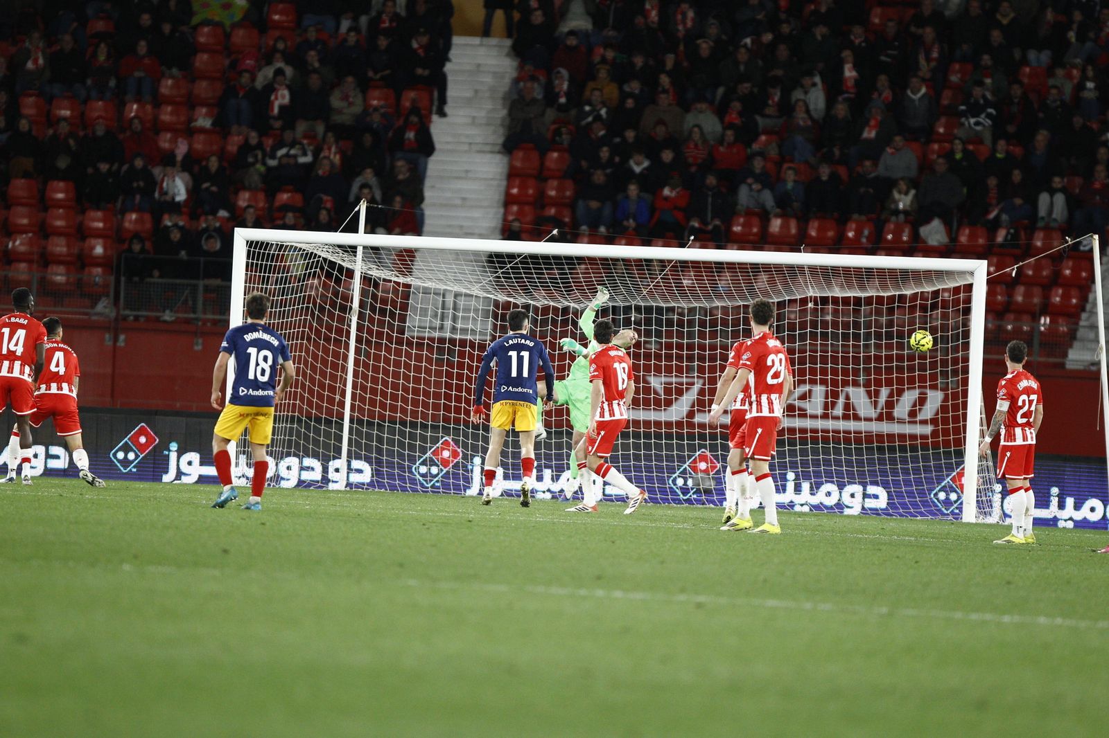Las imágenes del partido U.D. Almería - F.C. Andorra