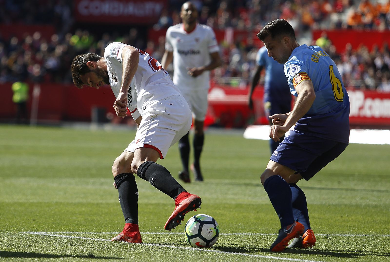 Las imágenes del Sevilla-Girona