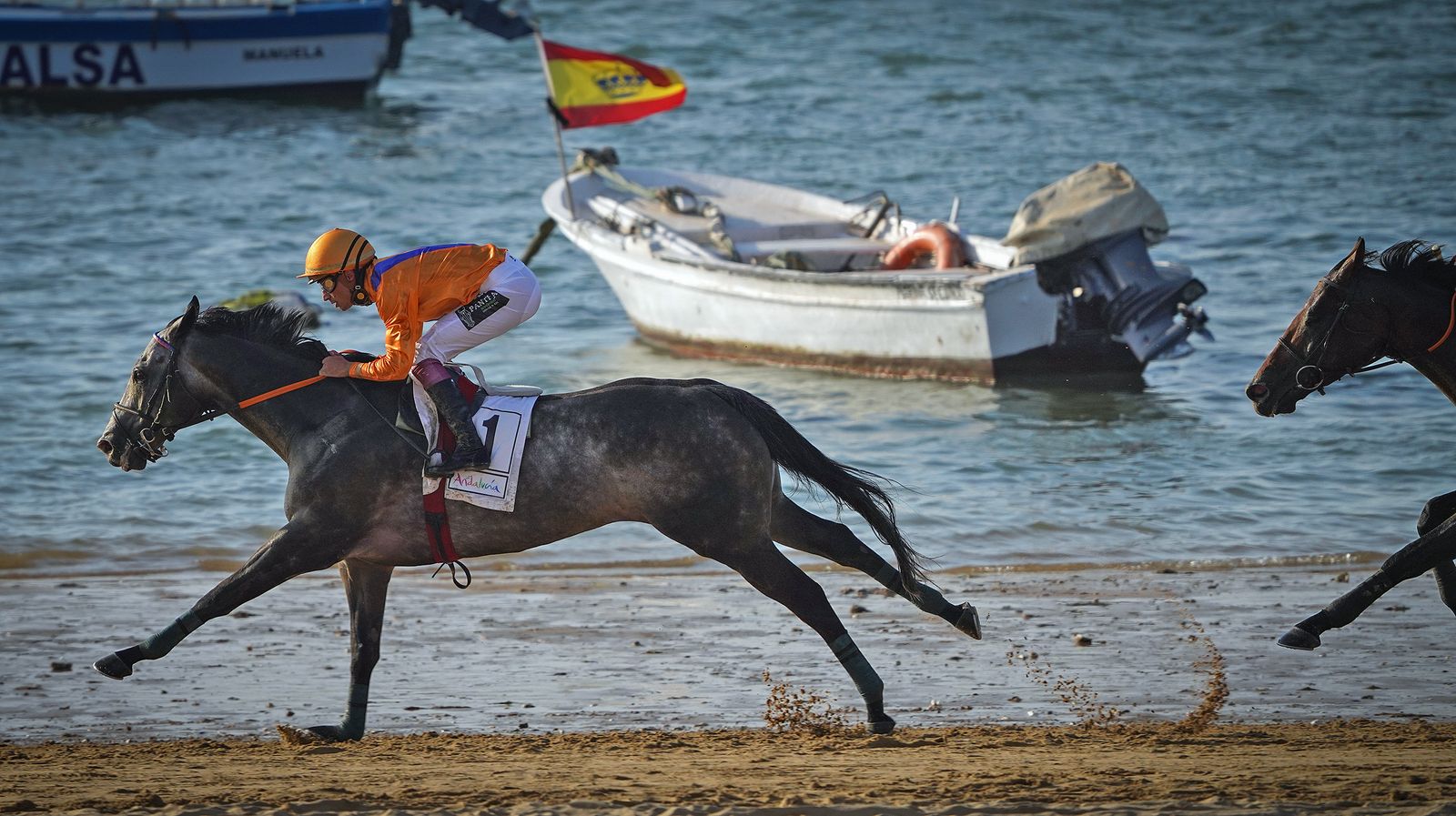 Gran ambiente en las carreras de caballos de Sanlúcar