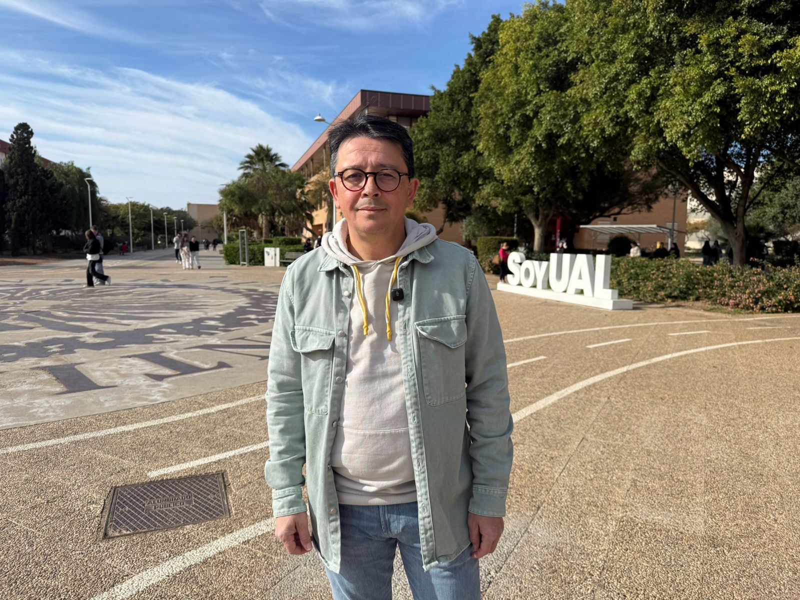 Manuel Guzmán en la UAL.