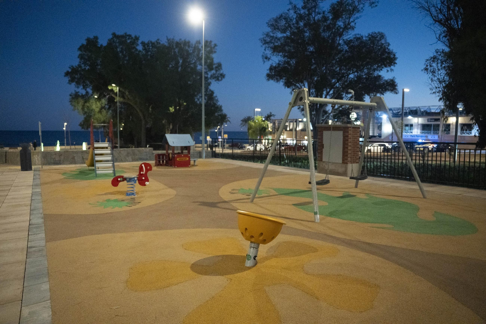 Las imágenes de la inauguración de la primera fase de la adecuación de la Rambla San Antonio de Aguadulce