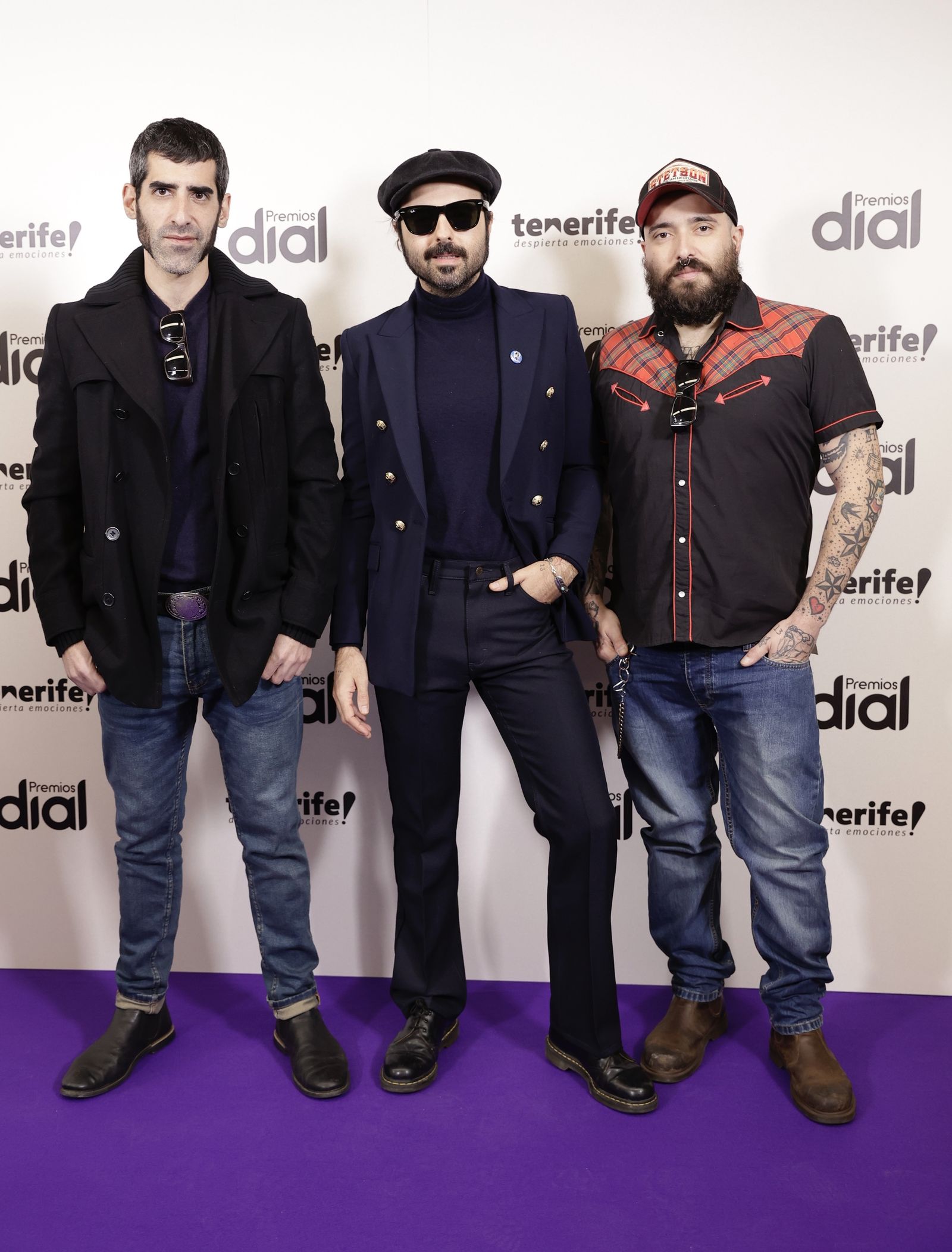 El grupo Sidecars en la presentación de la gala Dial