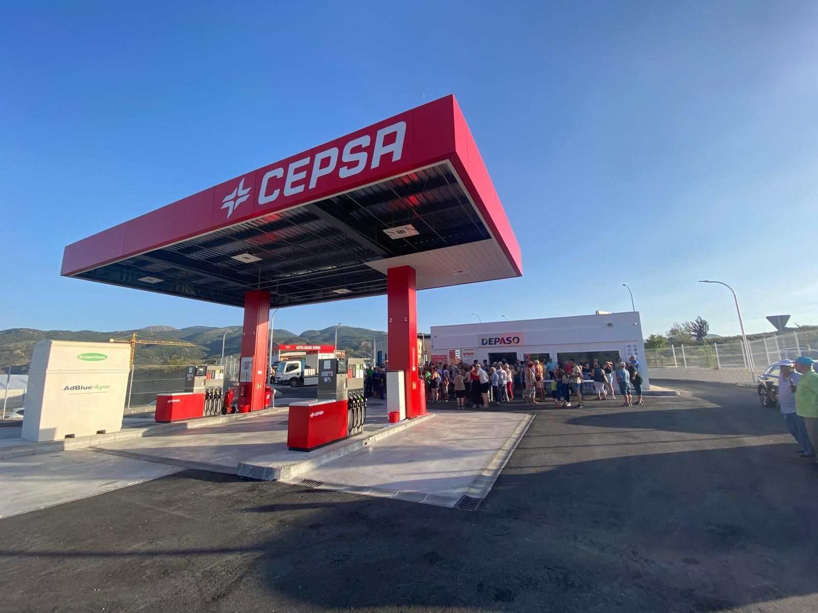 Esta es la nueva gasolinera de Serón.