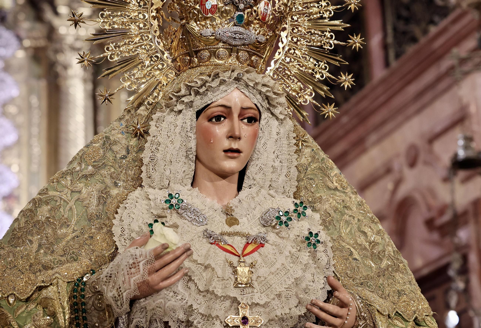 La vuelta de la Esperanza Macarena tras la restauración de Manzano, en imágenes