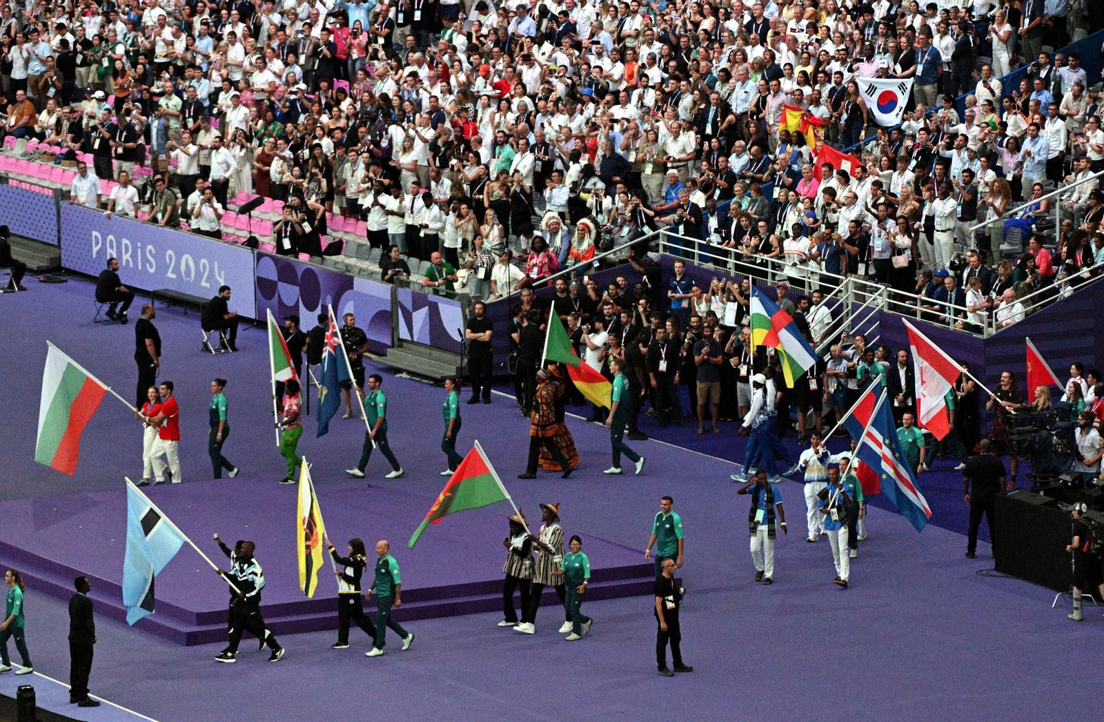 Las fotos de la ceremonia de clausura de los Juegos Olímpicos París 2024