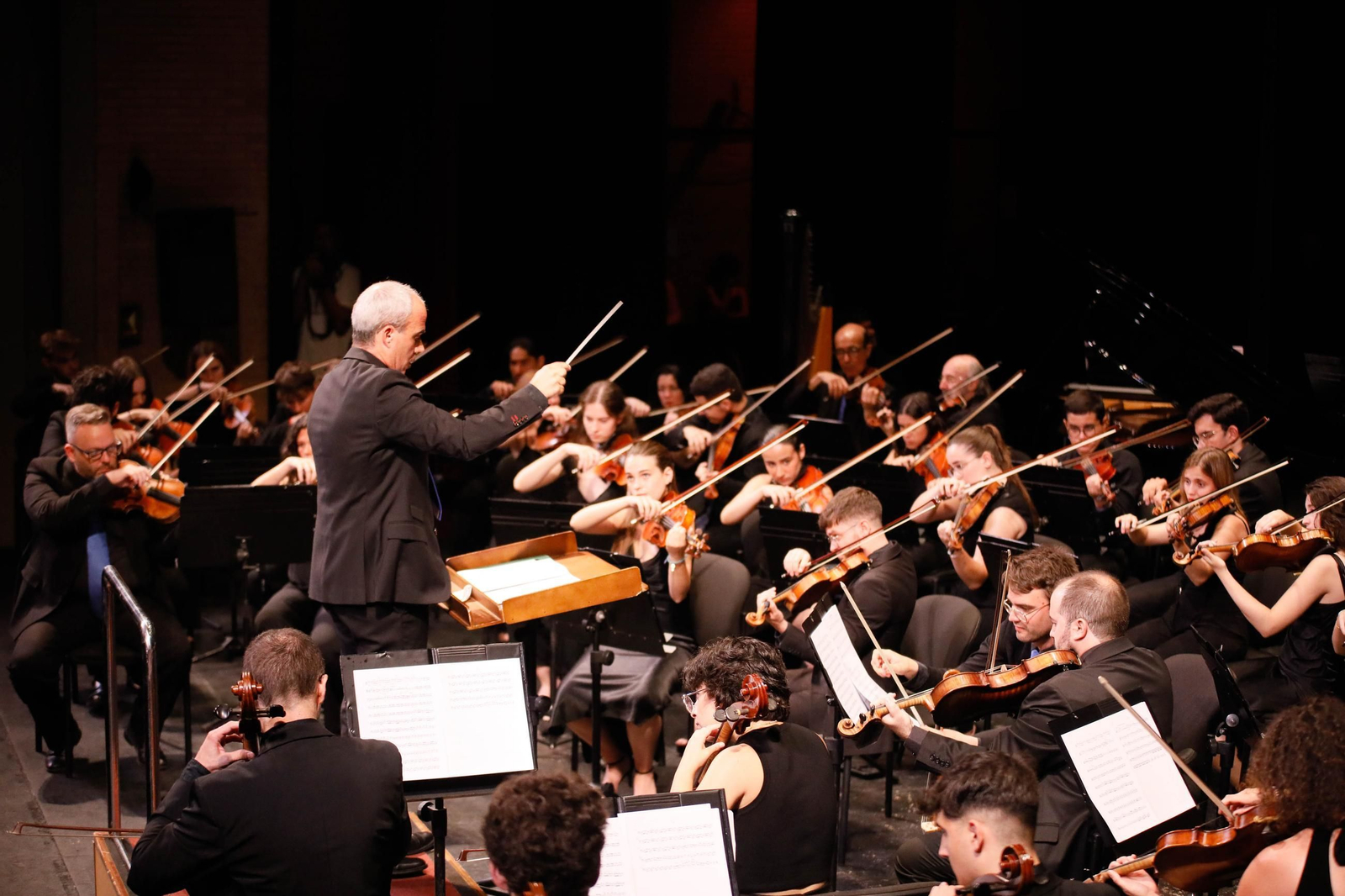 El concierto de la Orquesta de la UAL en el Auditorio Maestro Padilla, en imágenes