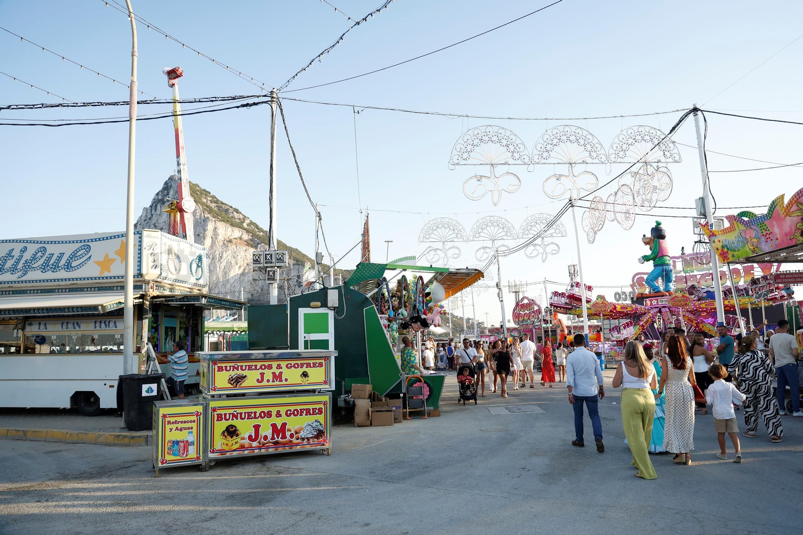 La Línea en el lunes de feria de 2025.