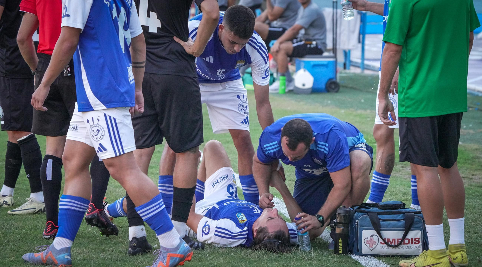 Imágenes del partido del Xerez CD - Torremolinos