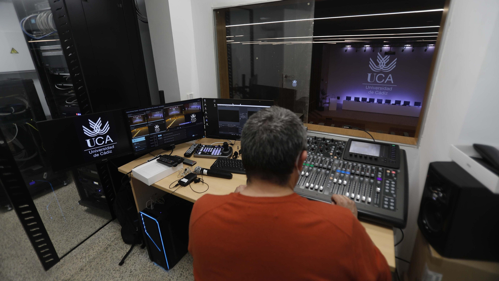 Las fotos del nuevo salón de actos de la Escuela Politécnica Superior de Algeciras