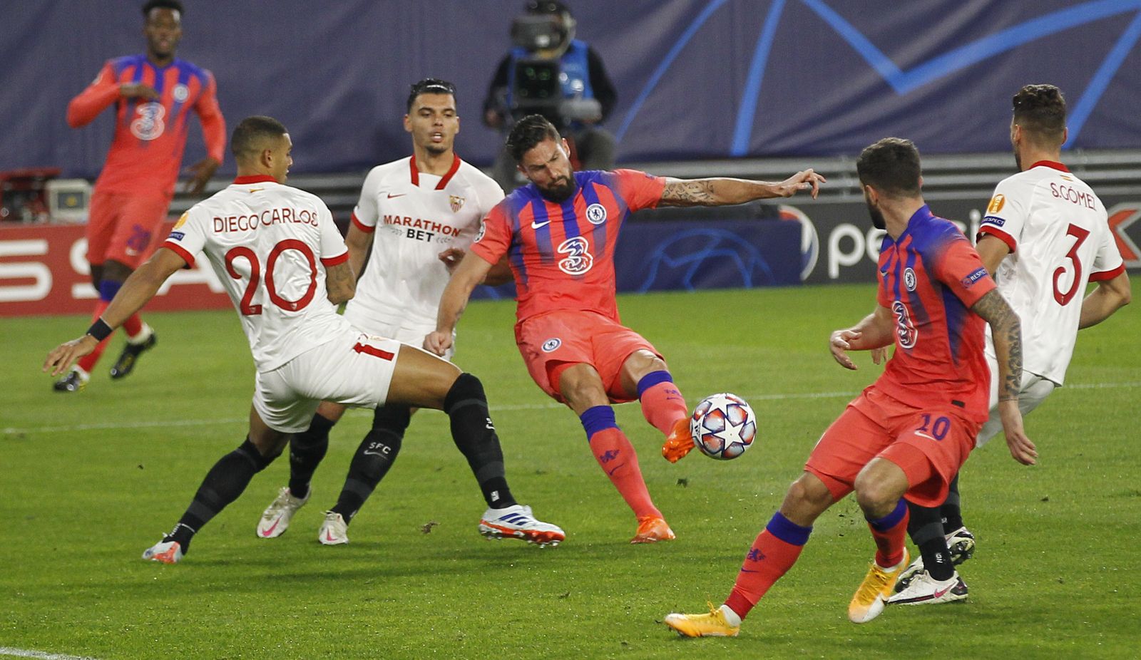 Las imágenes del Sevilla-Chelsea