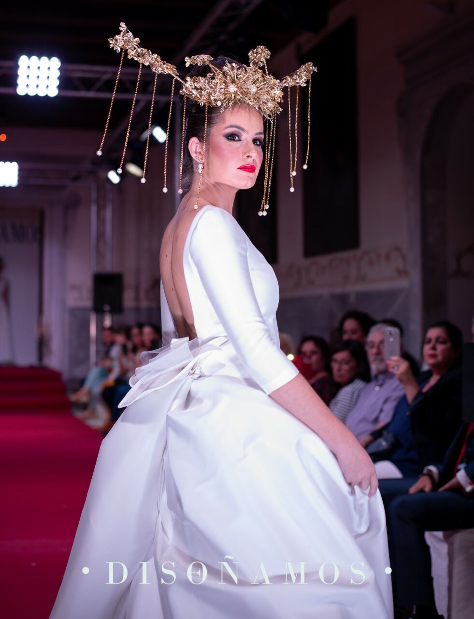 Una de las modelos participantes