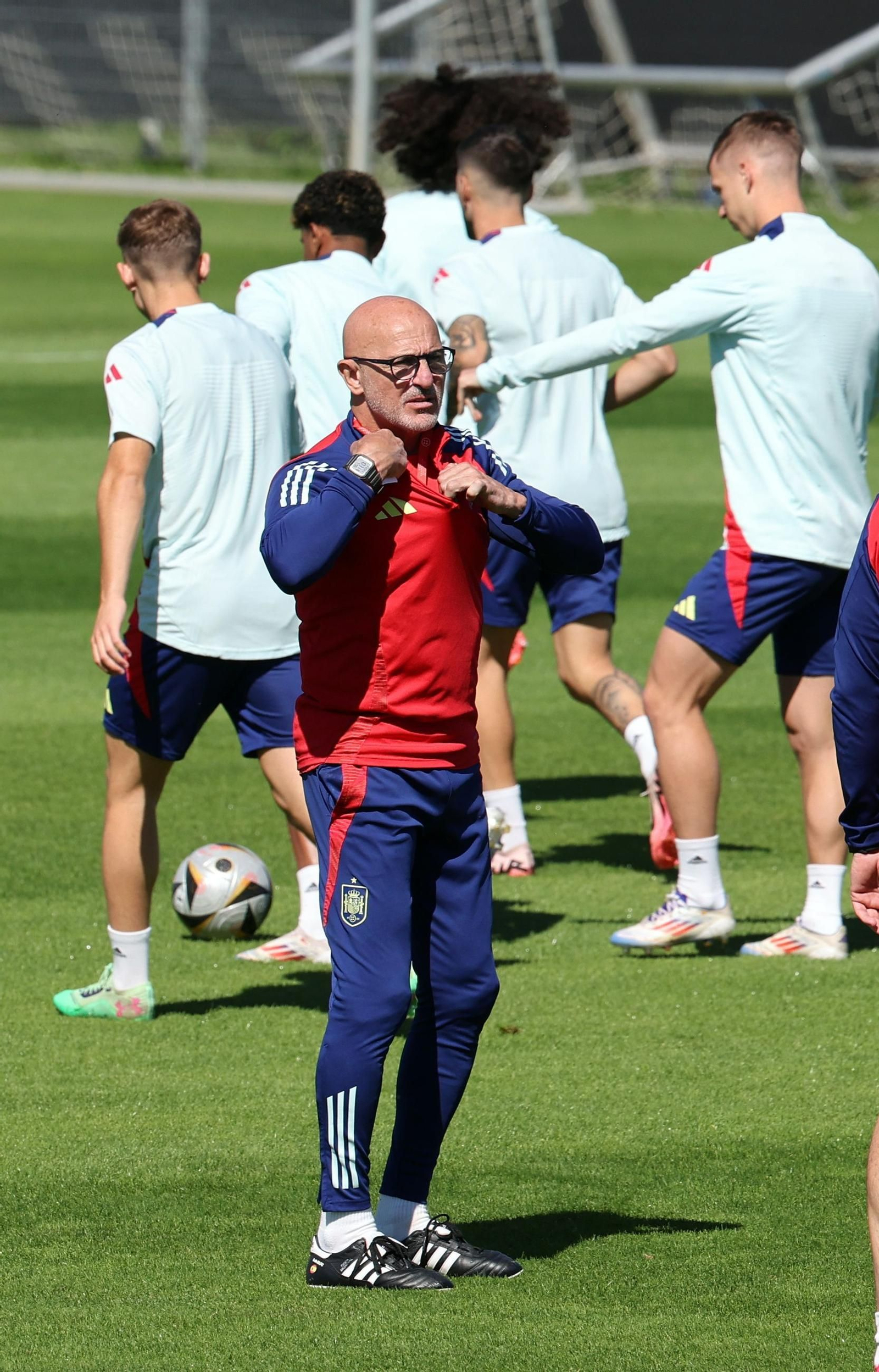 Las fotos de España antes de la semifinal contra Francia
