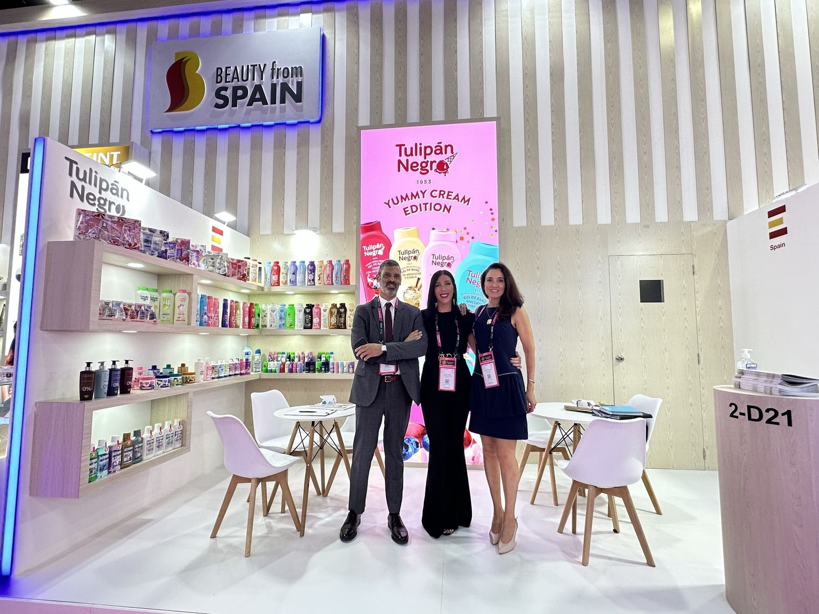 Stand de Briseis en Beautyworld Middle East 2023.