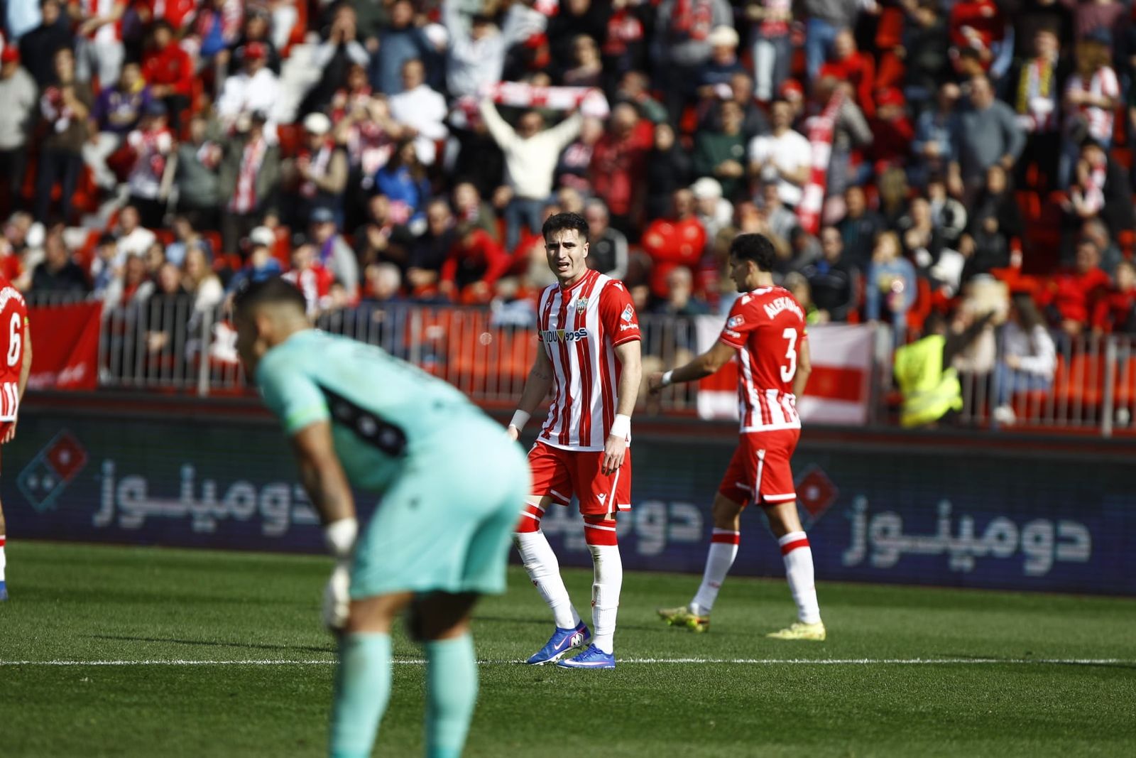 Morcillo estrenó titularidad y cuenta anotadora como rojiblanco