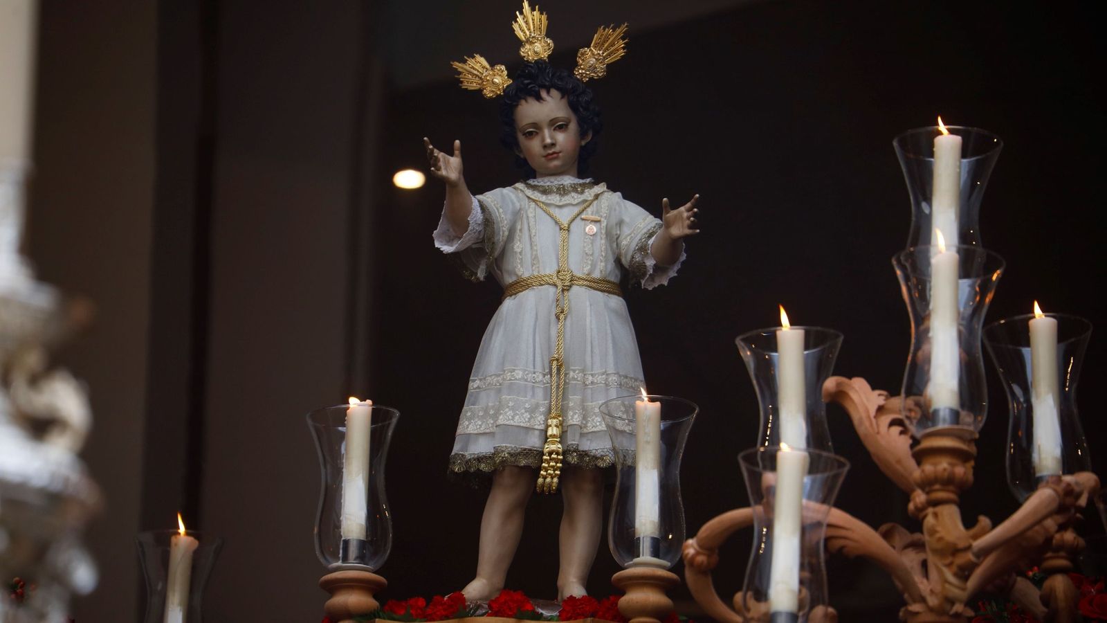 El Dulce Nombre de Jesús, durante la procesión del año pasado.