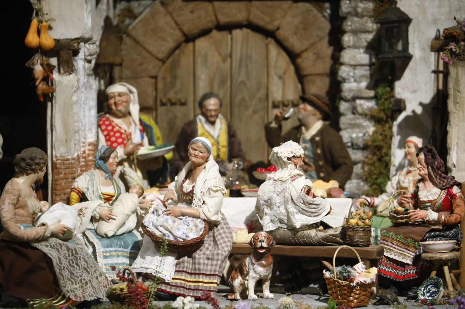 El belén napolitano de la Ermita de la Alegría de Córdoba, en fotografías