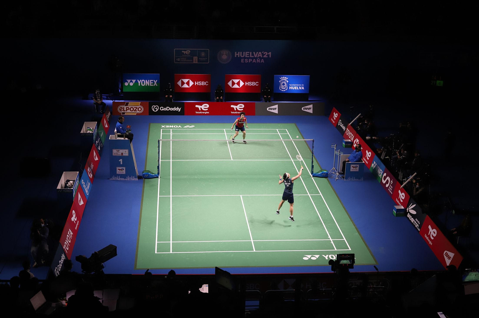 Huelva 2021: final femenina TAI Tzu Ying-YAMAGUCHI. Mundial de Bádminton Huelva´21