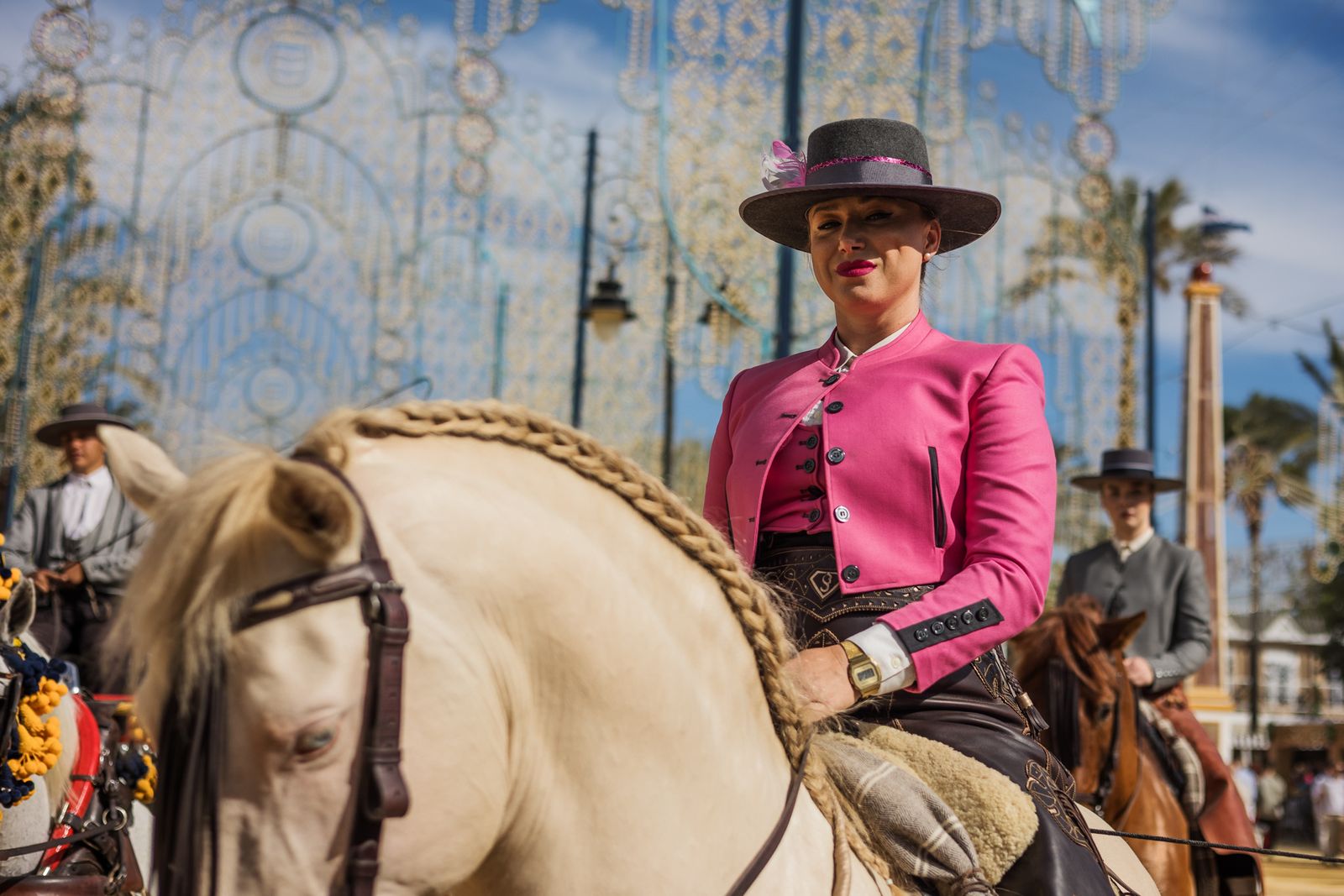 Búscate en las fotos  del jueves en la Feria de Jerez