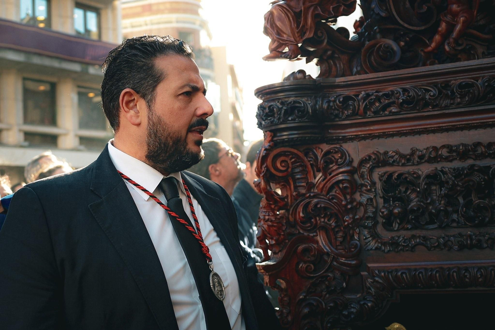 Antonio Villanueva, capataz de la Piedad de Los Servitas