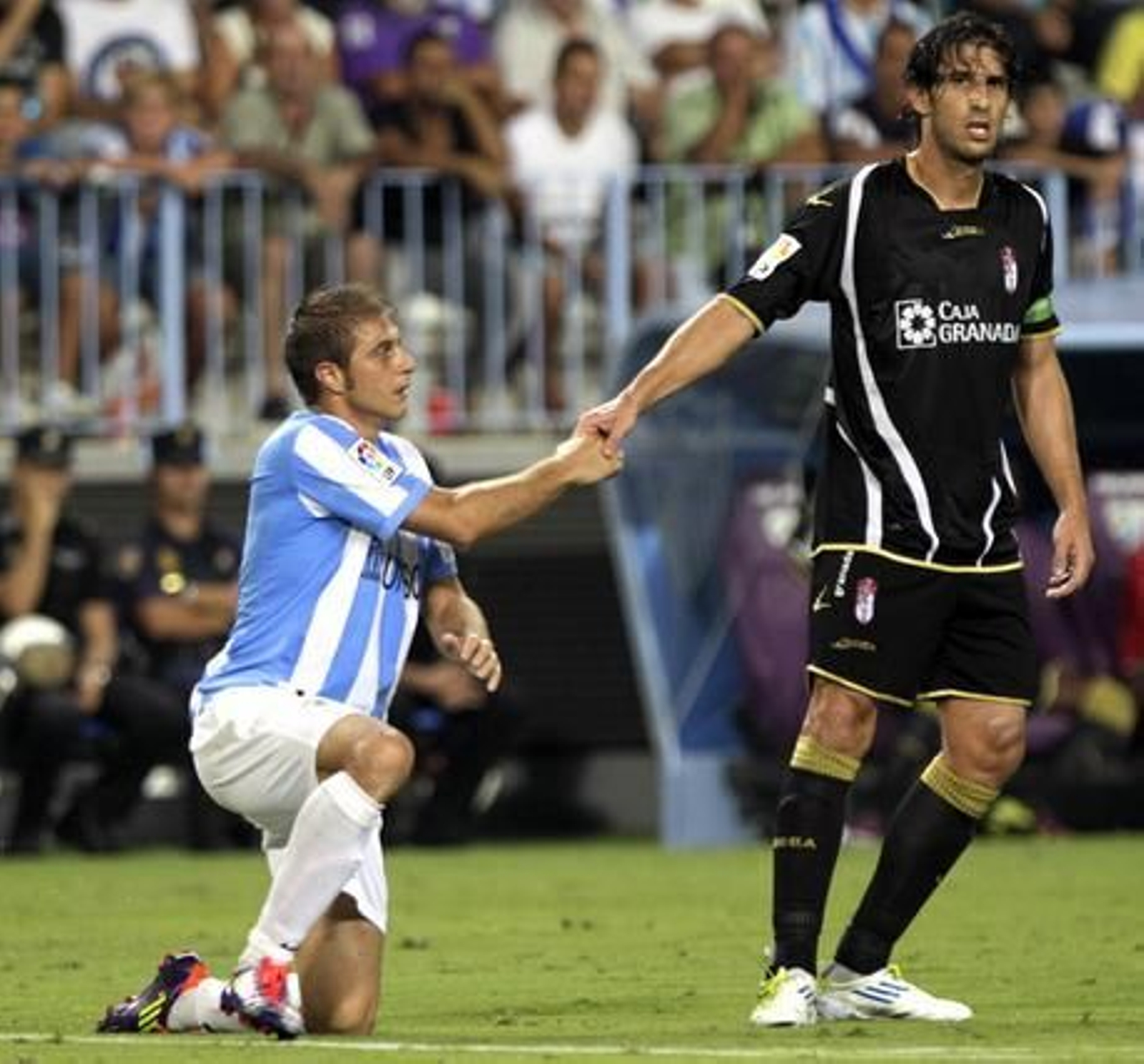 El Málaga de Pellegrini golea sin piedad al Granada.

Foto: efe