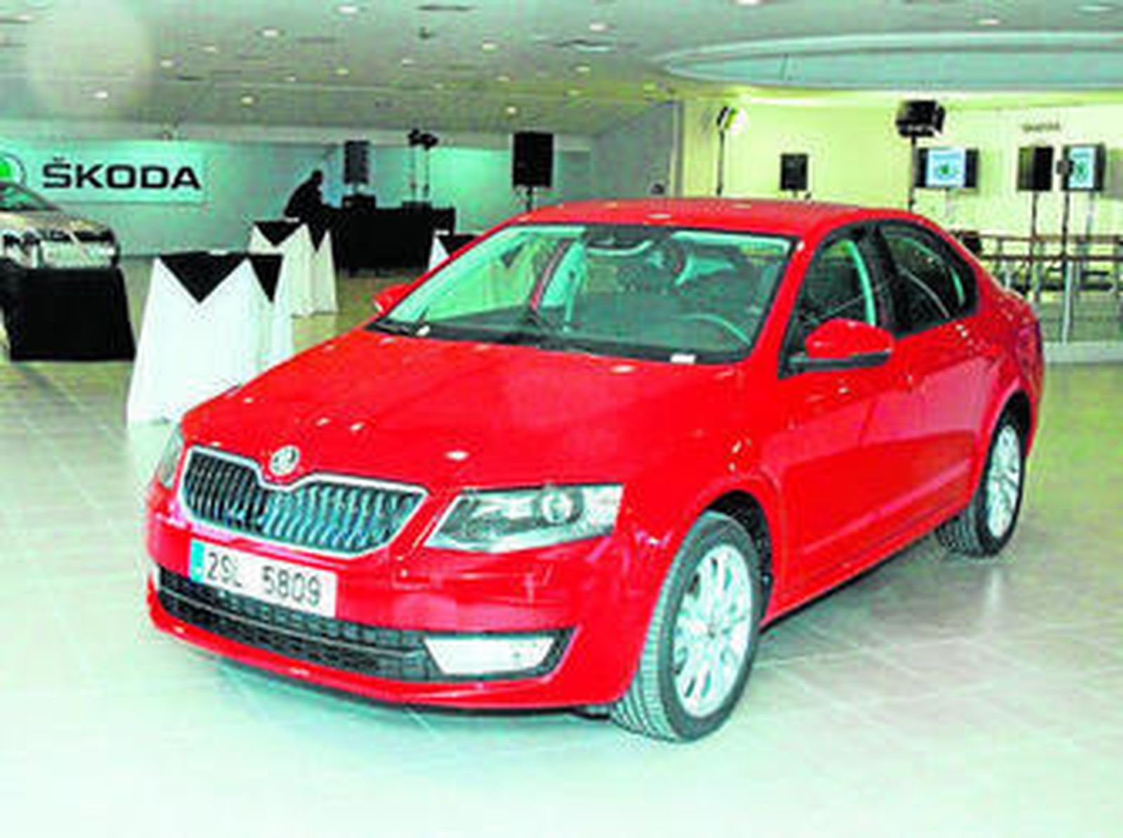 El nuevo Octavia (en las instalaciones de Cartuja Motor) es único en su clase.