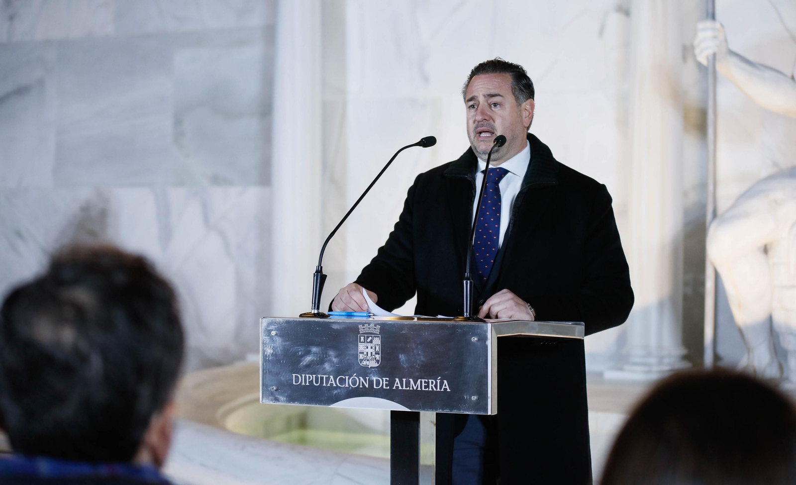 Imágenes de la inauguración de la plaza Almería en Macael