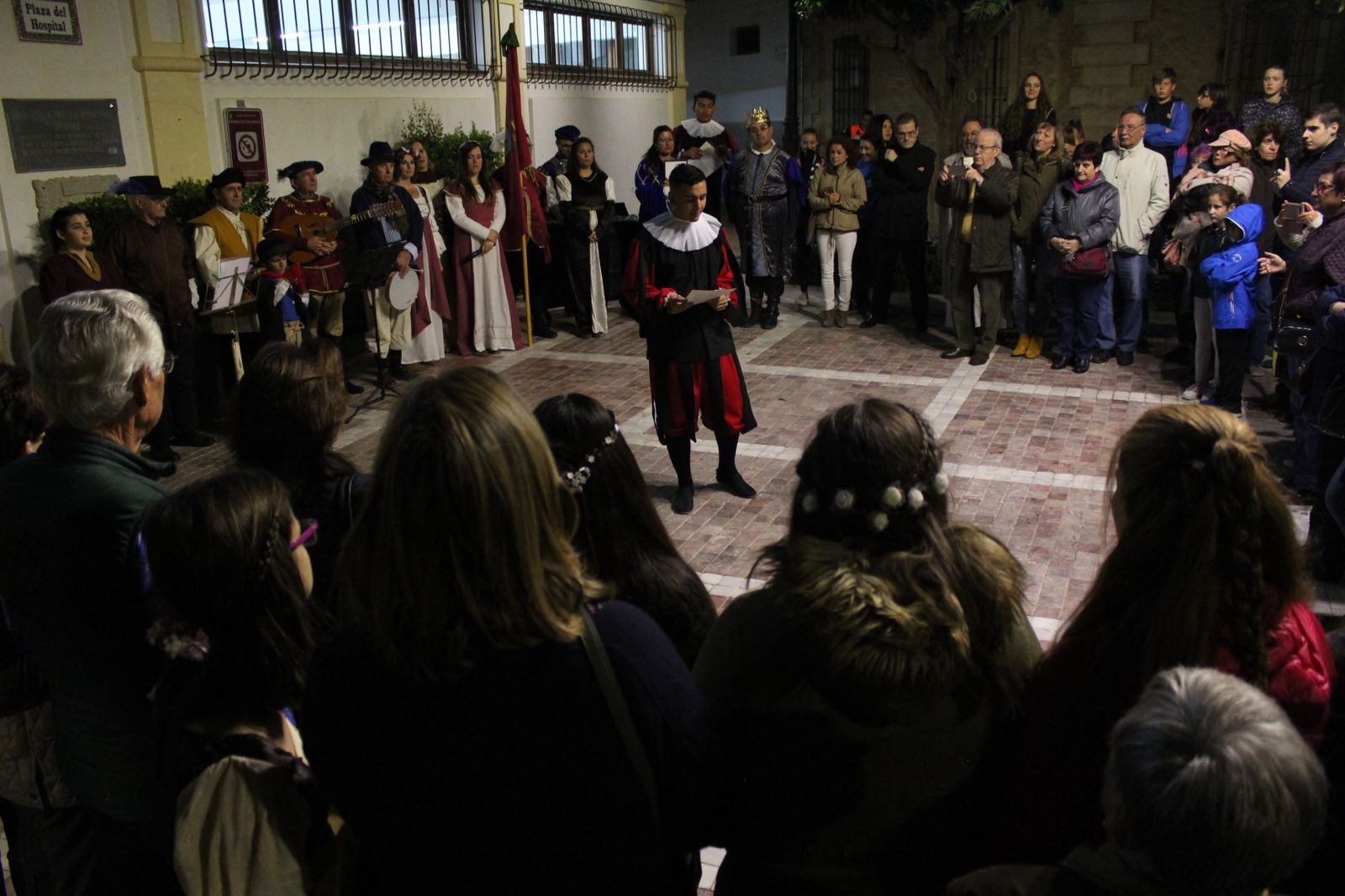 Representación histórica del Terremoto de Vera de 1518