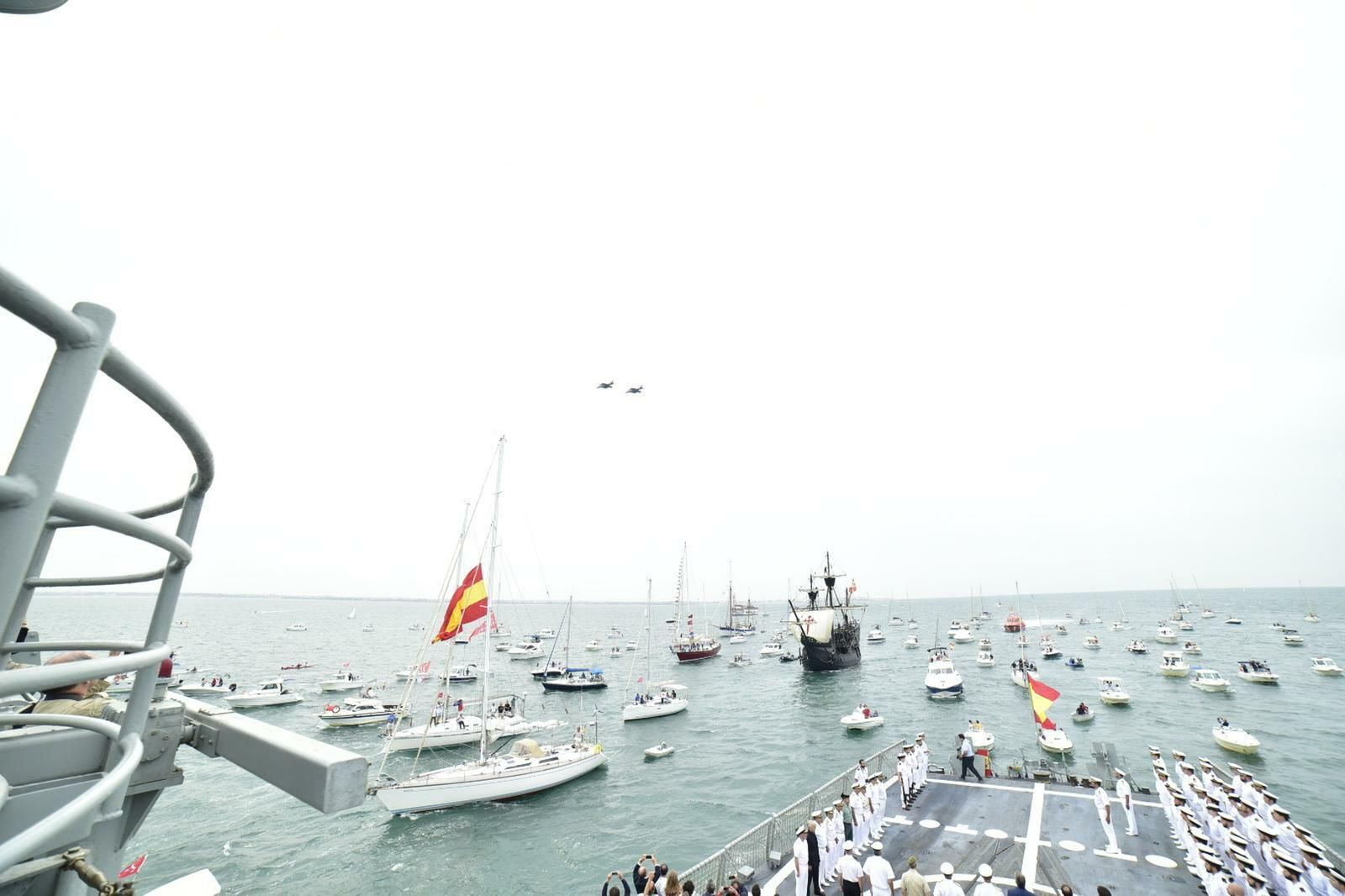 La fiesta de celebración del V Centenario