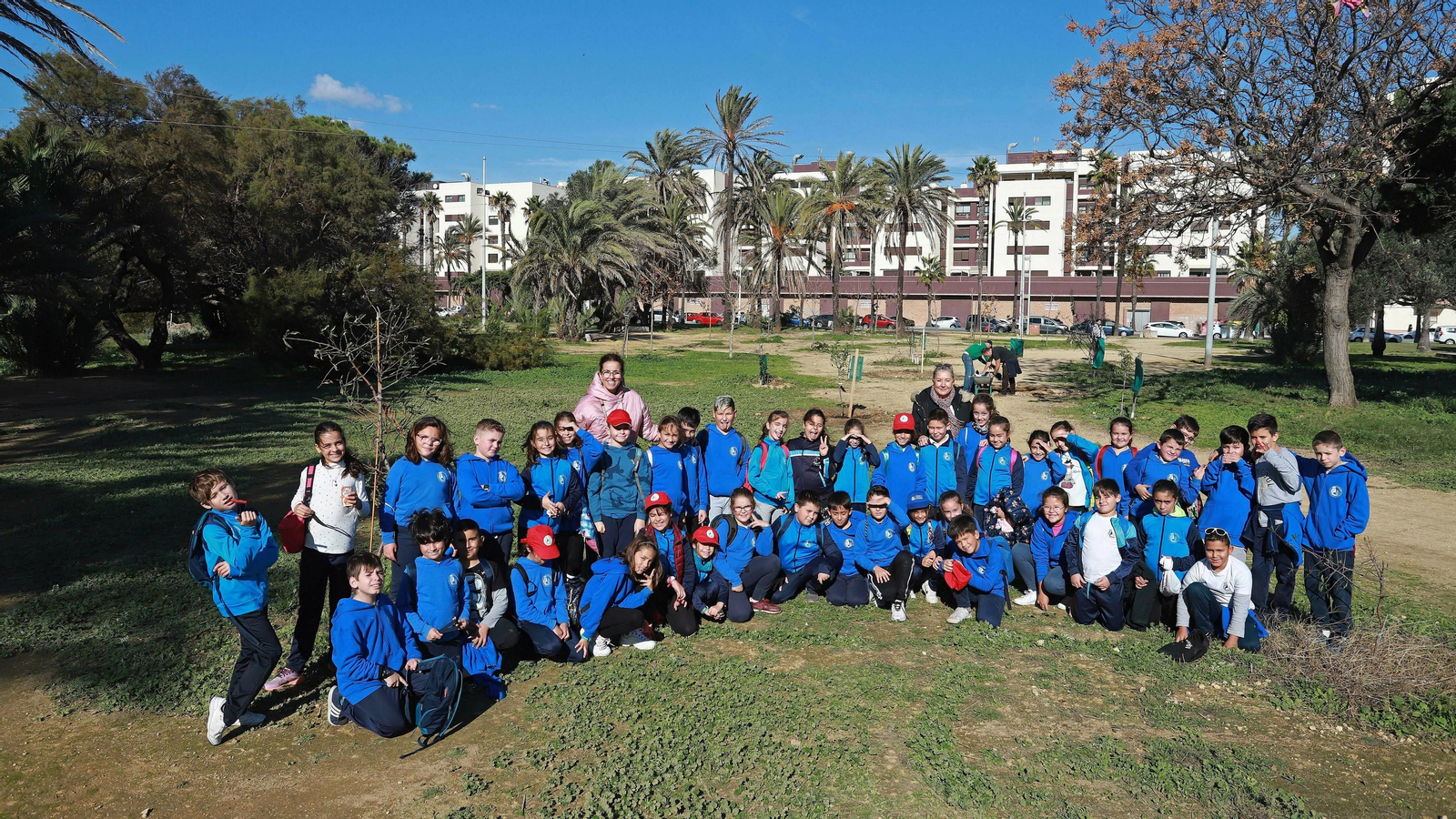 Las mejores fotos de la repoblación del Parque Princesa Sofía