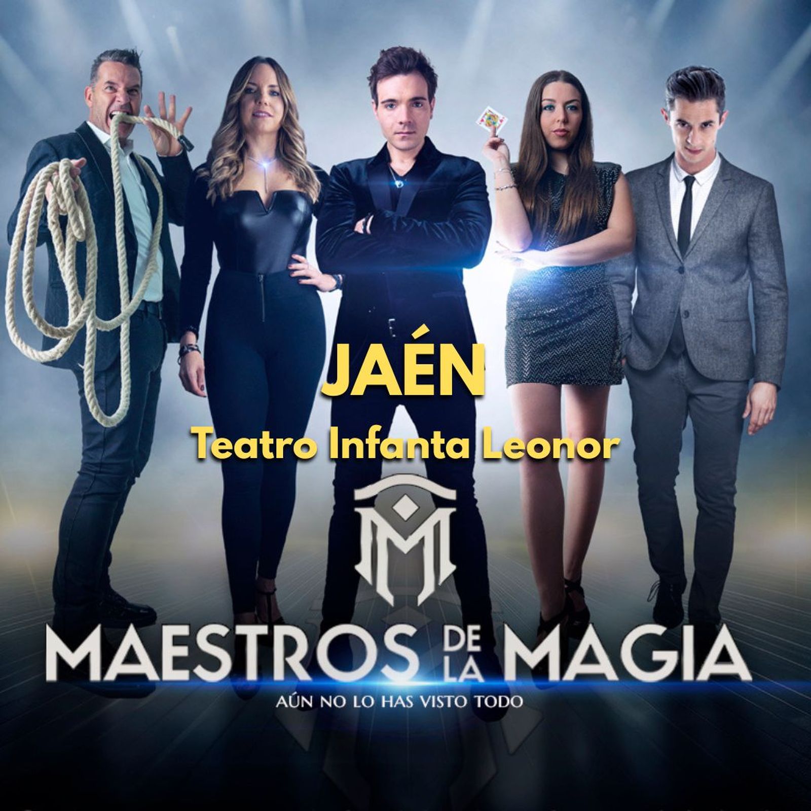 Cinco expertos en magia jugarán con tus sentidos para que creas que todo lo que pasa en el escenario es tan real como la vida misma.