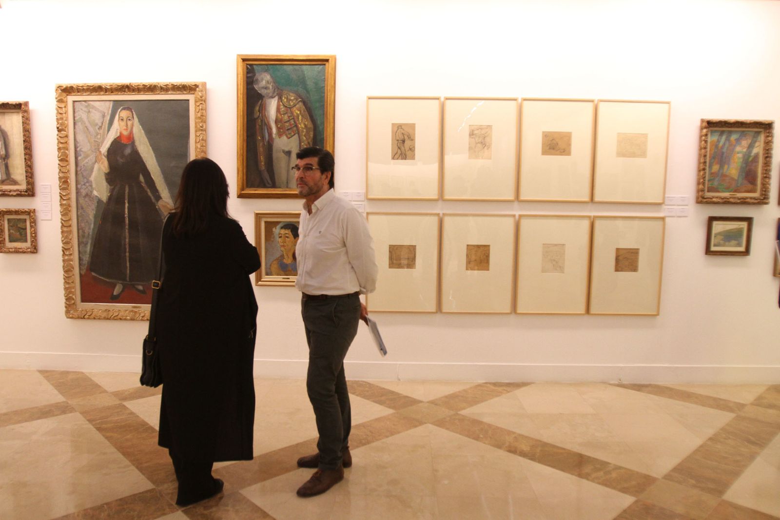 Exposición de Vázquez Díaz en el museo de Huelva