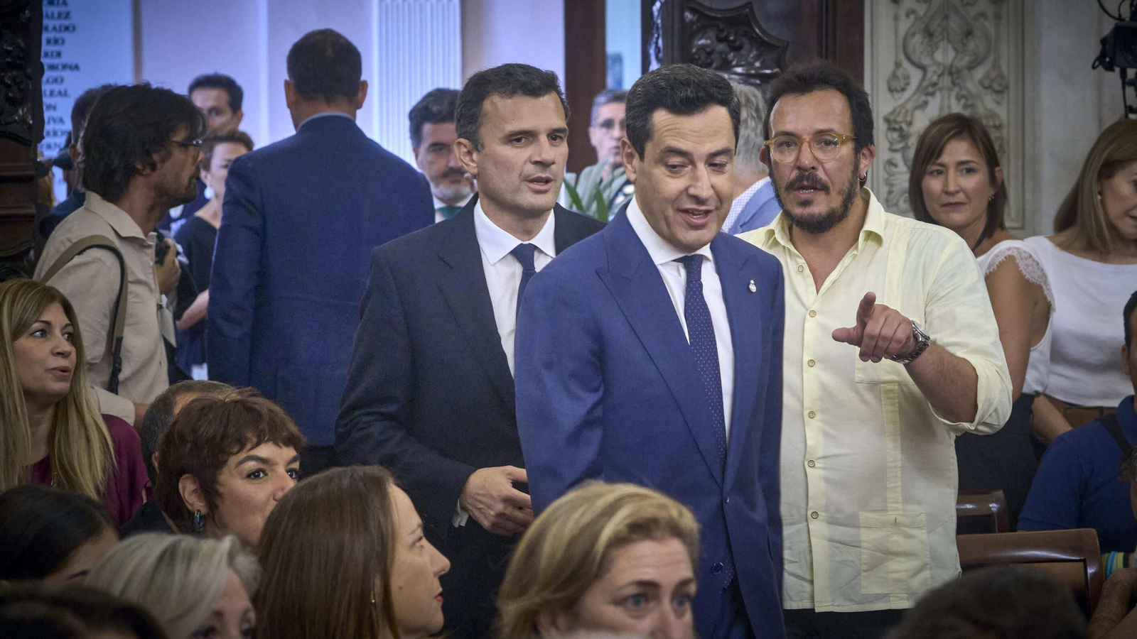 Pleno de  investidura de Bruno García.