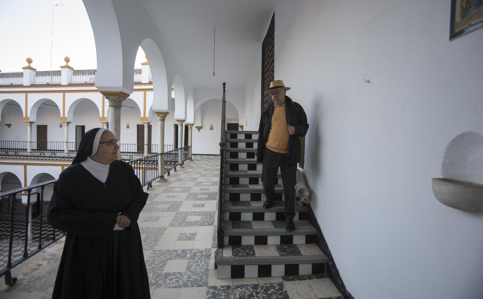 Desperfectos en el Convento de San Leandro