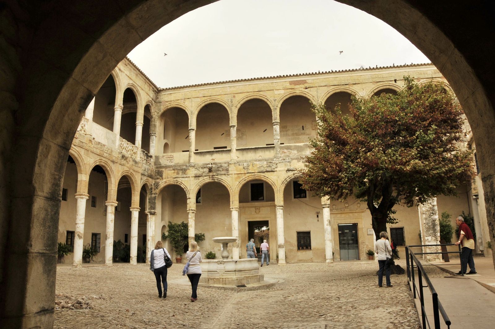 El palacio de Bornos, que ficticiamente fue rehabilitado por Masecons