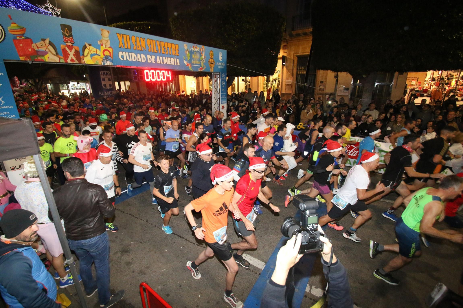 Las imágenes de la San Silvestre 2019