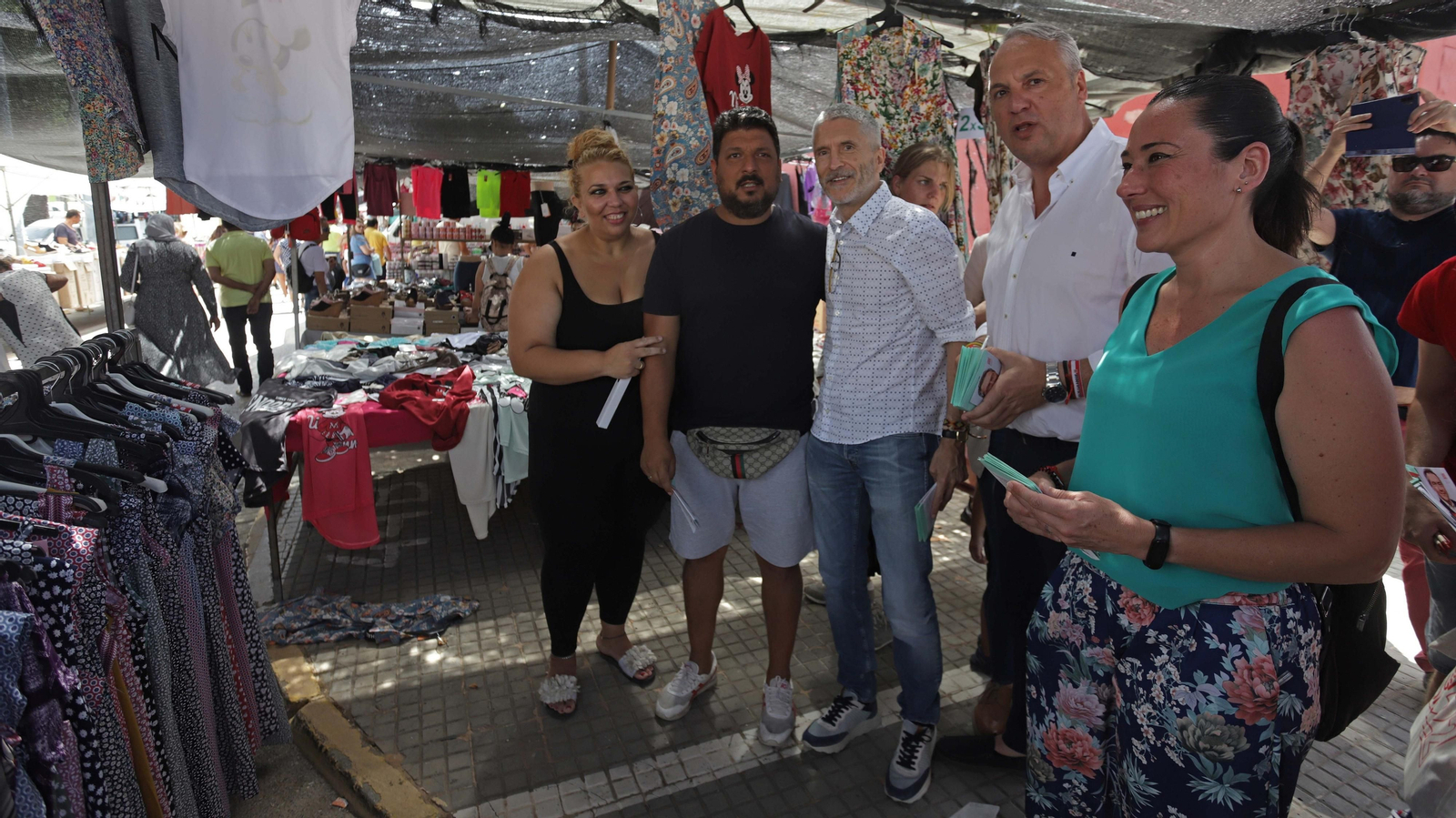 Fotos del acto de campaña de Fernando Grande-Marlaska en San Roque