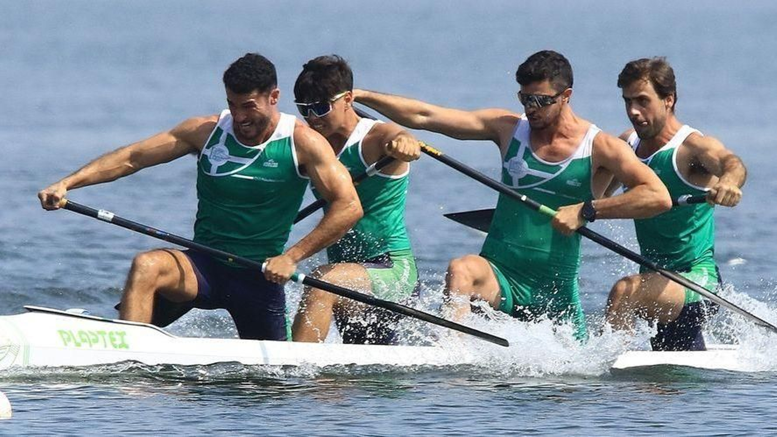 Pablo García de Sola, Ricardo Domínguez, Carlos Lara y Pablo Martínez, oro en Pontevedra