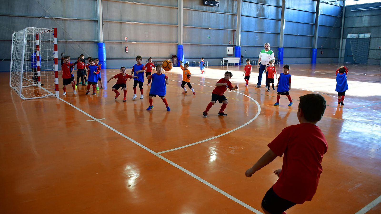 Interior del Polideportivo Municipal Francisco Blanca.