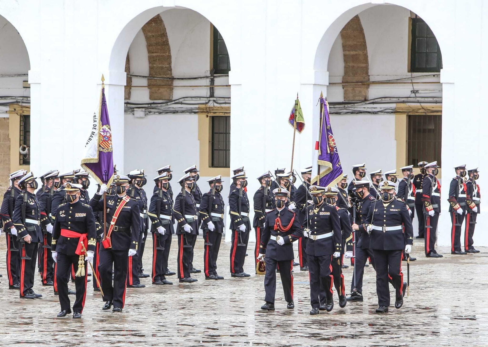 Así ha sido la conmemoración del 484 aniversario de la Infantería de Marina