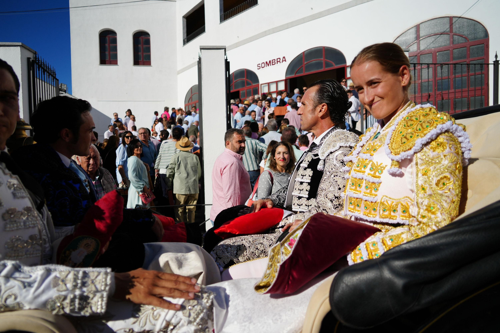 El triunfo de Rocío Romero, Manzanares y Roca Rey en la plaza de toros Pozoblanco, en imágenes
